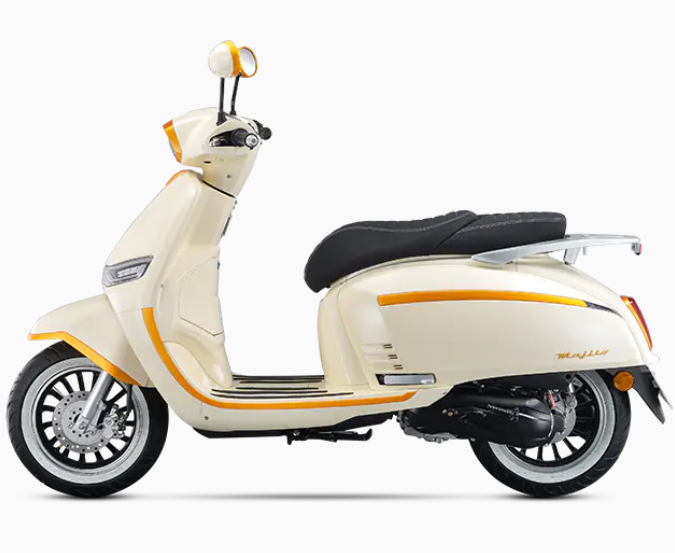Embracing Nostalgia: The Classy Scooter Vanilla Takes the Streets by Storm